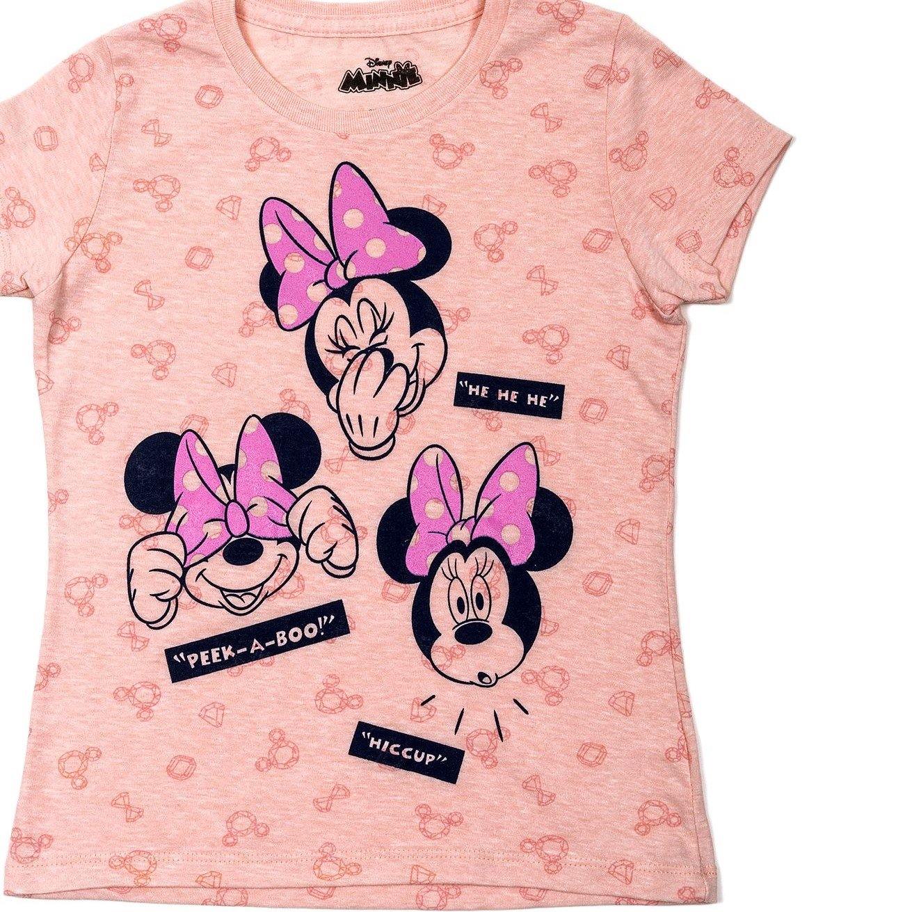 PLAYERA ROSA MINNIE - Mibebu -  Ropa Infantil