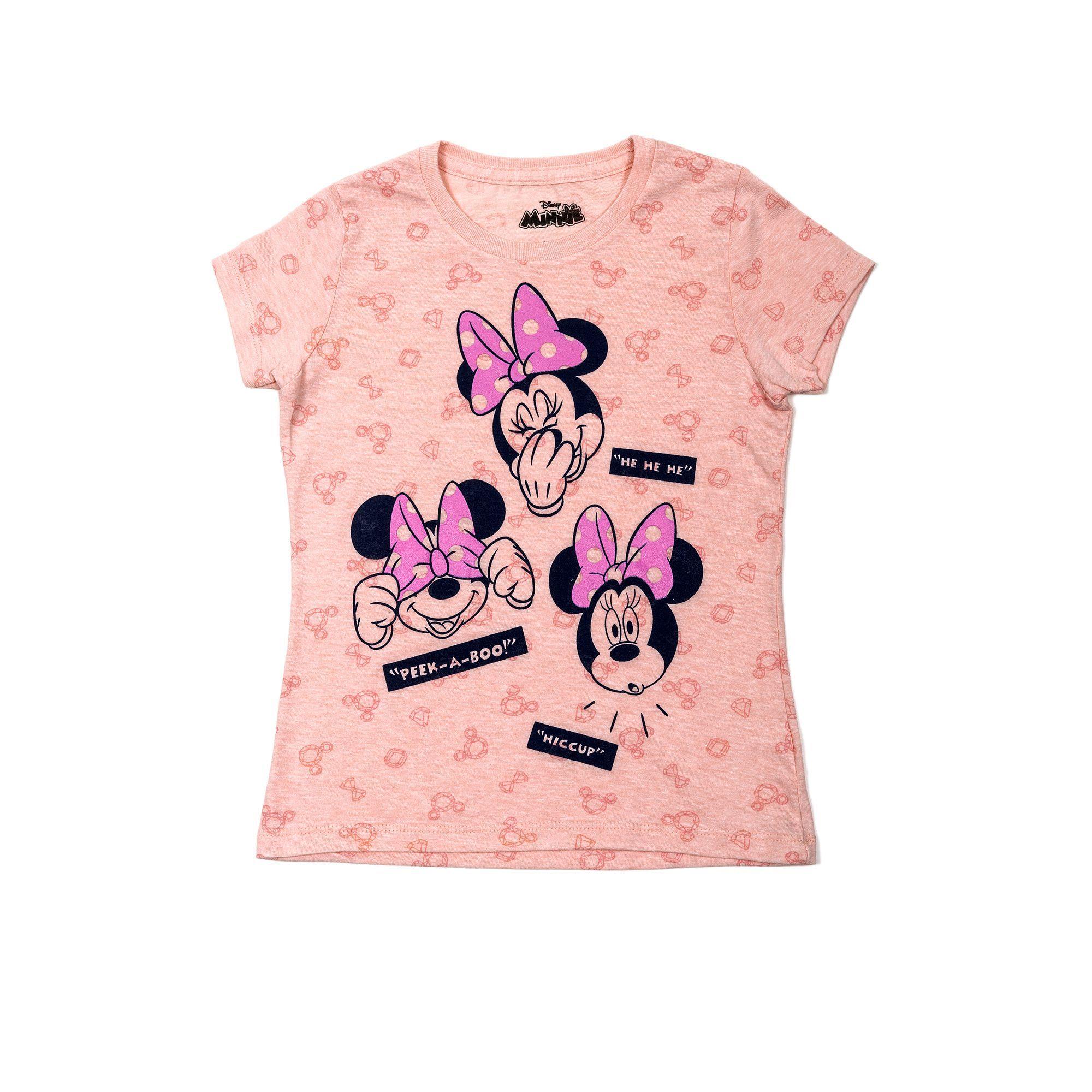 PLAYERA ROSA MINNIE - Mibebu -  Ropa Infantil