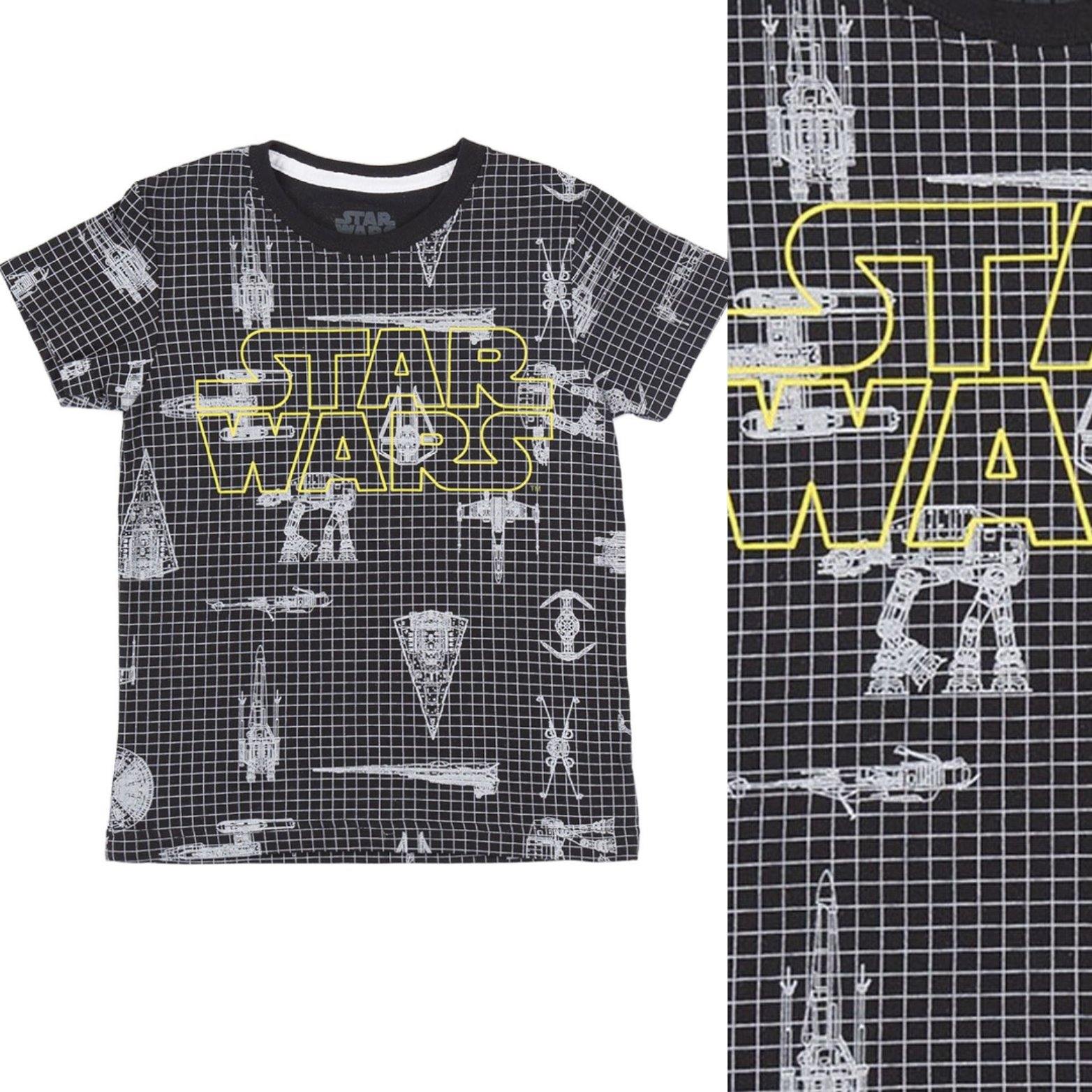 PLAYERA NEGRA STAR WARS - Mibebu -  Ropa Infantil