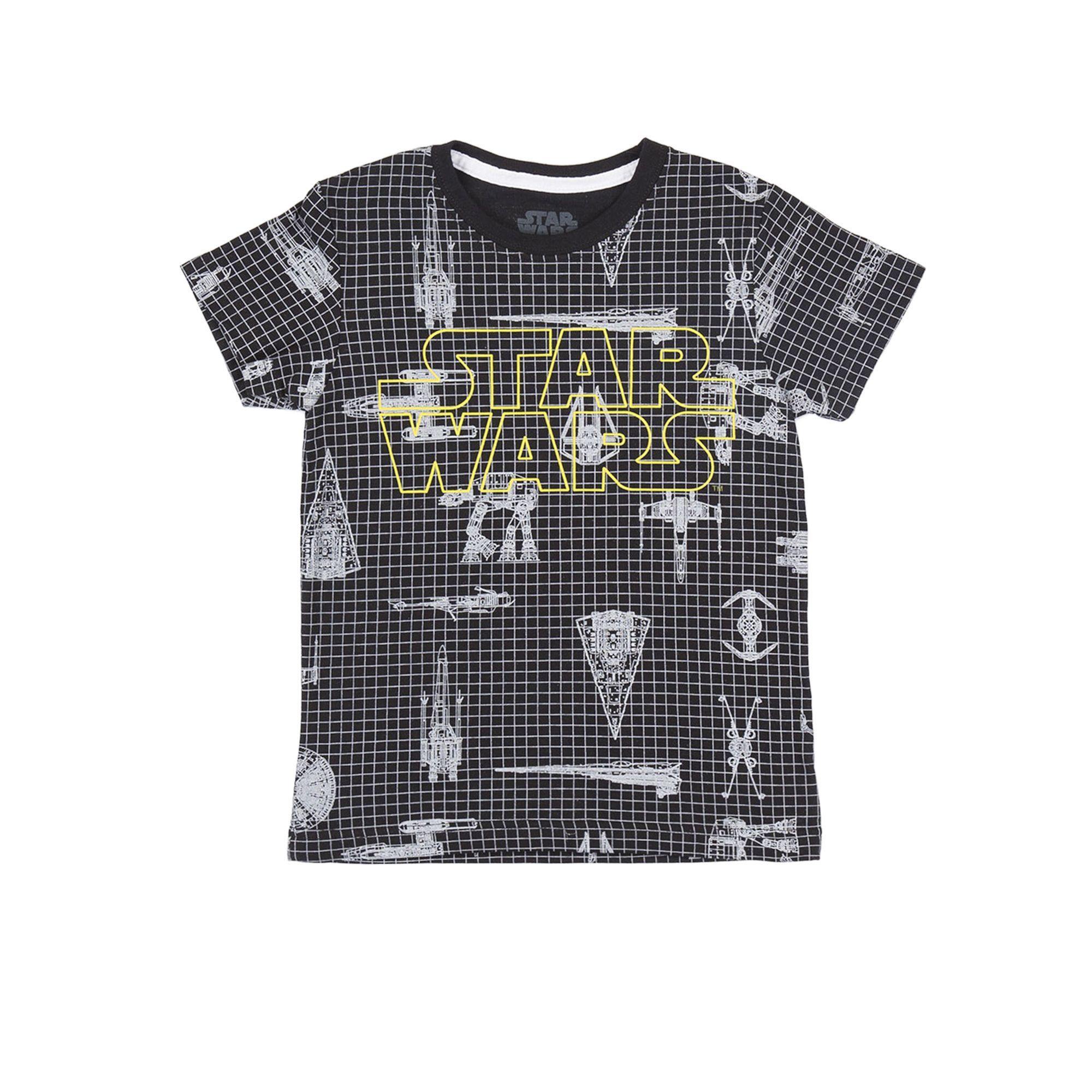 PLAYERA NEGRA STAR WARS - Mibebu -  Ropa Infantil