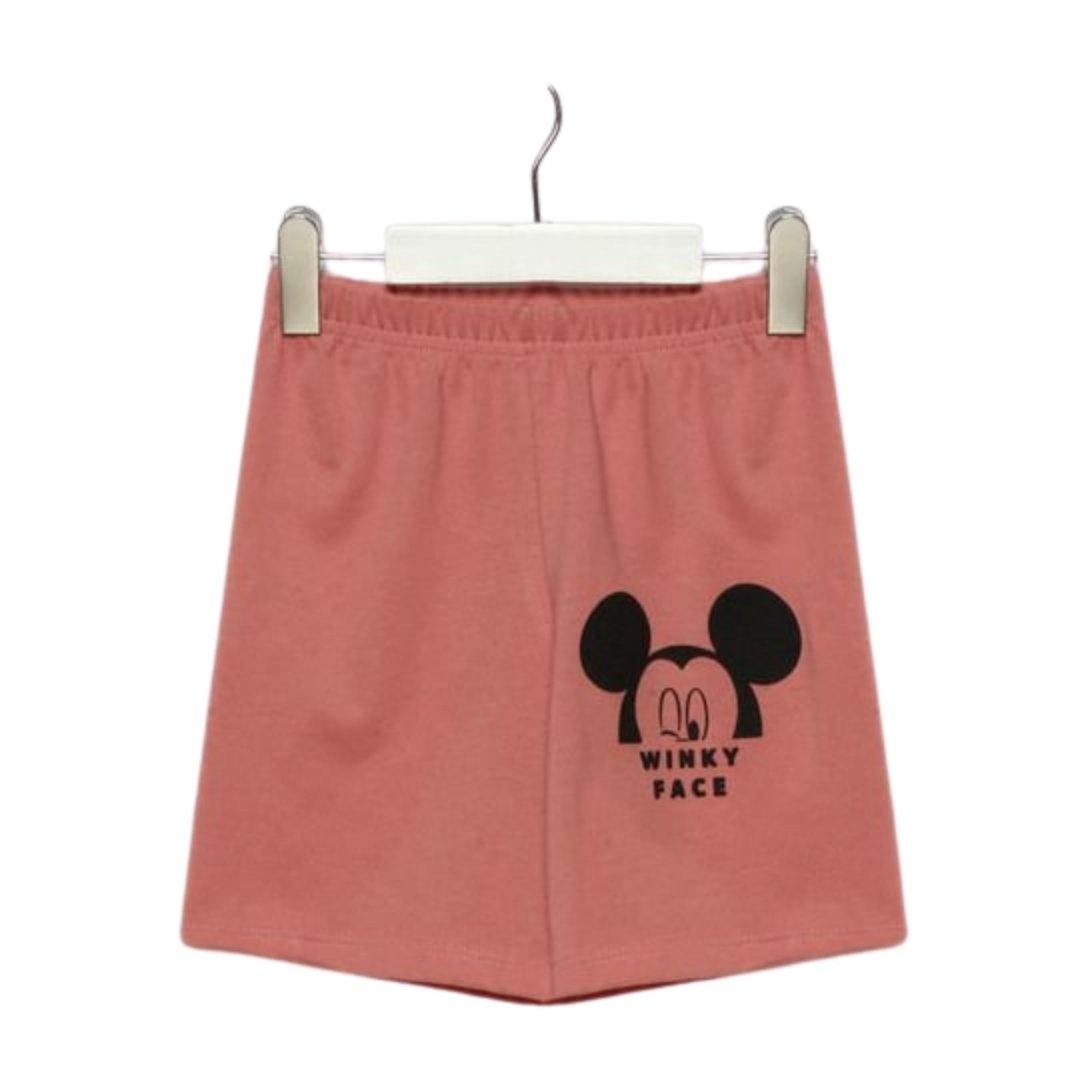 CONJUNTO PIJAMA ROSA  MINNIE DISNEY NIÑA - Mibebu -  Ropa Infantil