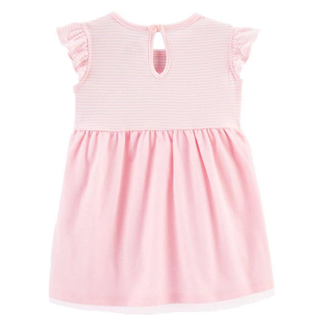 VESTIDO ROSA UNICORNIO CARTERS NIÑA - Mibebu -  Ropa Infantil