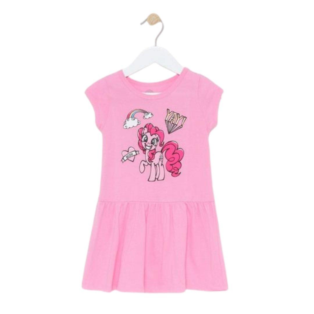 VESTIDO ROSA PONY DISNEY NIÑA - Mibebu -  Ropa Infantil