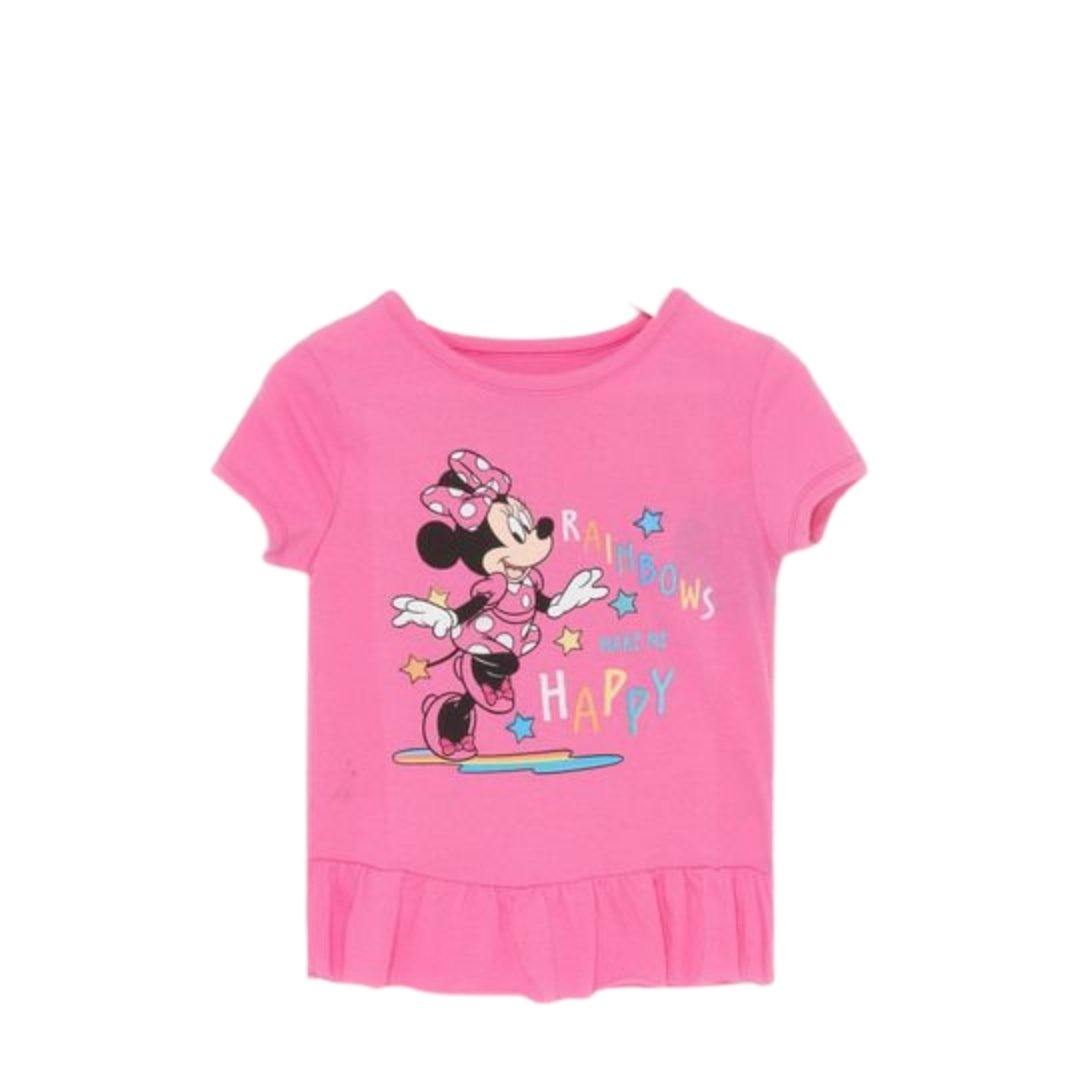 BLUSA MINNIE ROSA DISNEY NIÑA - Mibebu -  Ropa Infantil