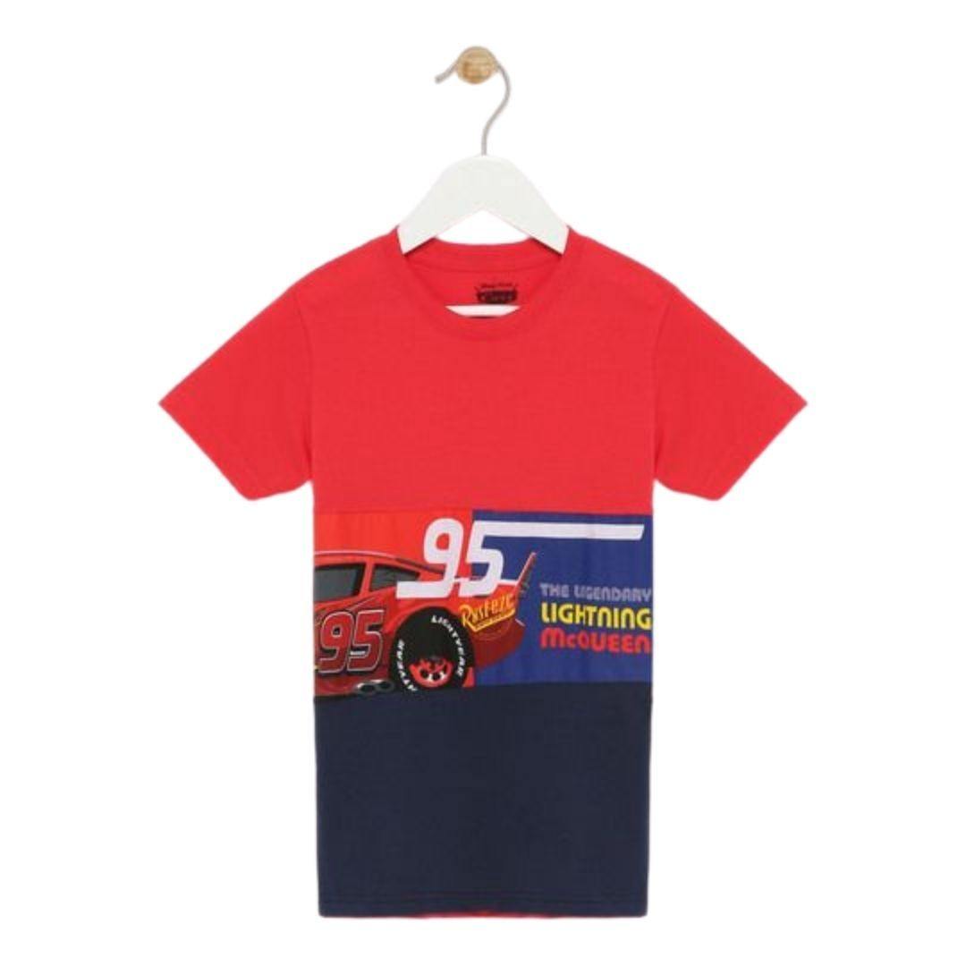 PLAYERA ROJA CARS NIÑO DISNEY - Mibebu -  Ropa Infantil